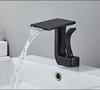 Tuqiu Bathroom Faucet Brass Gold White Bathroom Basin Faucet Cold And Hot Water Mixer Sink Tap Deck Mounted Black & Gold Tap