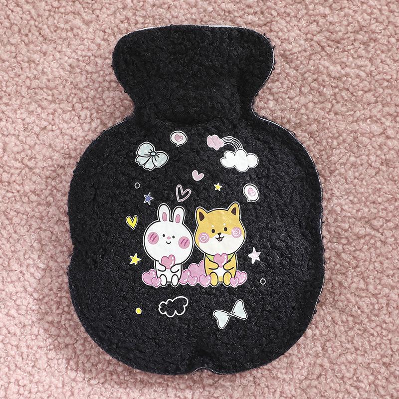 320Ml Soft Hot Water Bottle Winter Hand Warmer Cute Kawaii Water Bottle For Girls Portable Waist Hand Bed Warm Bottles
