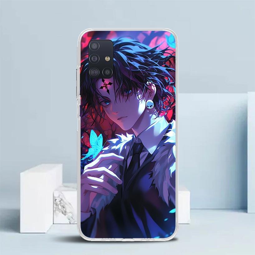 Huner X-Hunters Chrollo Shizuku Phone Case For Samsung Galaxy A52 A32 A22 A12 A51 A50S A30S A10S Note 20 Ultra 10 S10 Plus A31 A