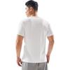 Li-Ning Fitness Series Sports Casual Simple Solid Color Round Neck Short Sleeve T-Shirt Men Tops White ATSV395-6