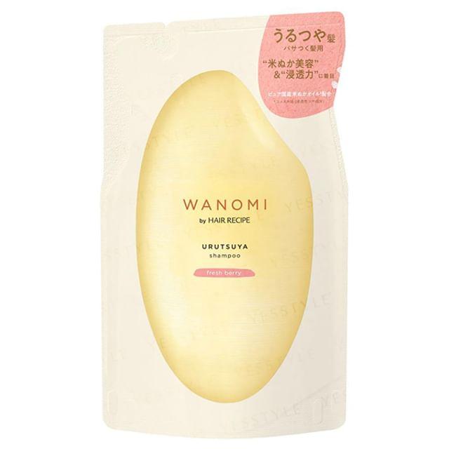 HAIR RECIPE - WANOMI Urutsuya Shampoo Fresh Berry 300ml Refill