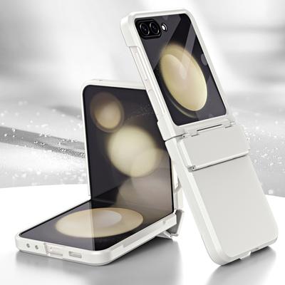 For Galaxy Z Flip5 Flip 5 Shockproof Hinge Glass Film Case for Samsung Galaxy Z Flip5 Zflip5 5G Non-Slip Protective Cover Capa
