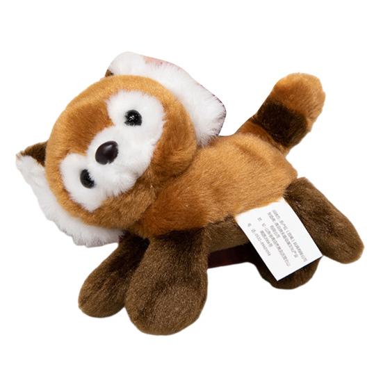 Animal Plush Doll Shoulder Magnet Stuffed Animal Toy Cute Realistic Panda Raccoon Tiger Plushies Birthday Christmas Gifts for Boys Girls