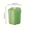 1 mini flower shaped household desktop trash can, suitable for bathrooms, bedrooms, and desktops