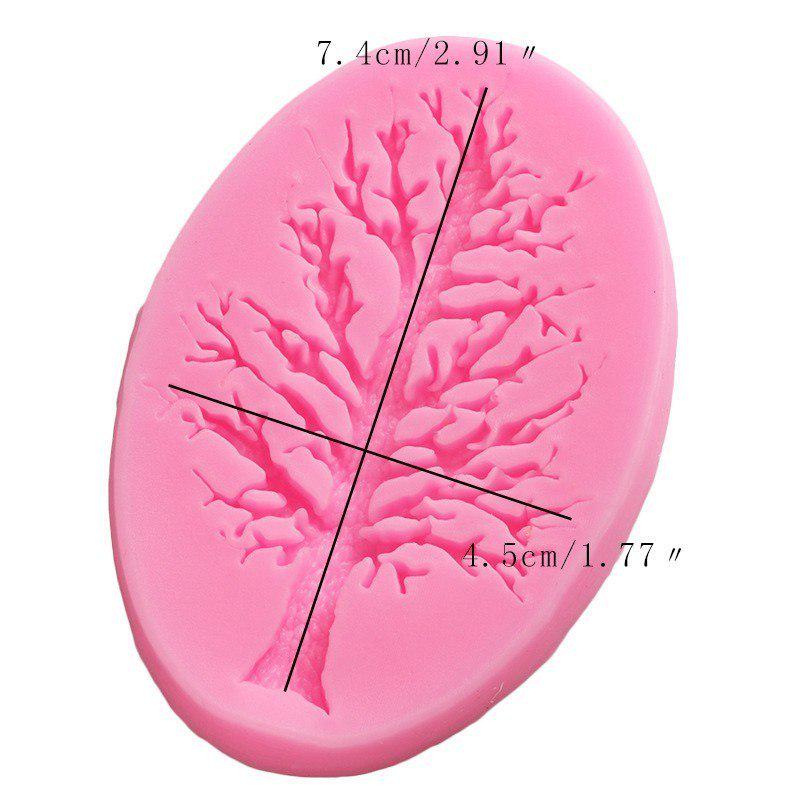 Silikonowe formy w kształcie drzewa DIY ciasto herbatniki kremówka foremka do czekolady ciasto dekorowanie akcesoria narzędziowe