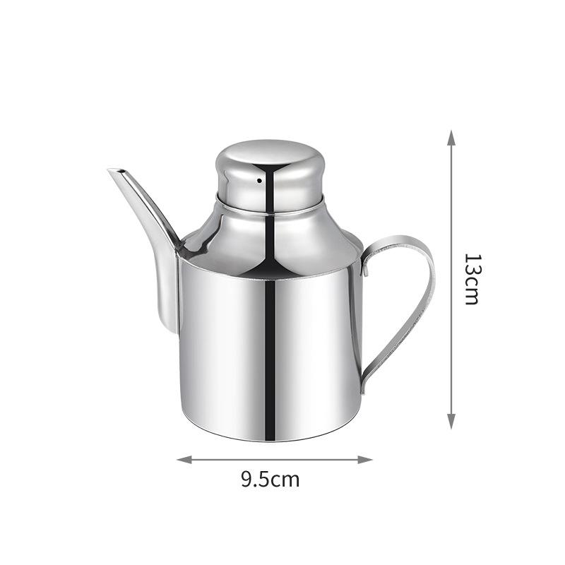 

Бутылка для масла из нержавеющей стали, масловыливная горшок для приправ, кухонный дозатор для соуса, сито, контейнер для хранения, банки для специй