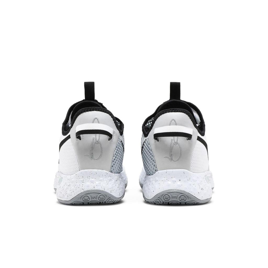 Nike PG 4 Team 'White Wolf Grey' (Unisex) White / Wolf Grey / Black Basketball Shoes CK5828 100