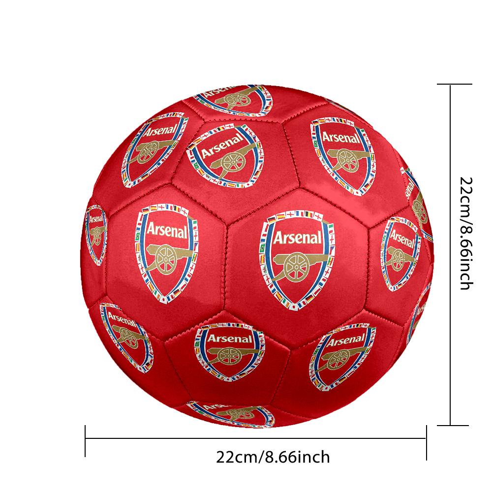 Arsenal-LogoHallenfußballBuntAlle AltersgruppenMaschinengenähtPVCWettkampfbereitLanglebigHoher Rückprall