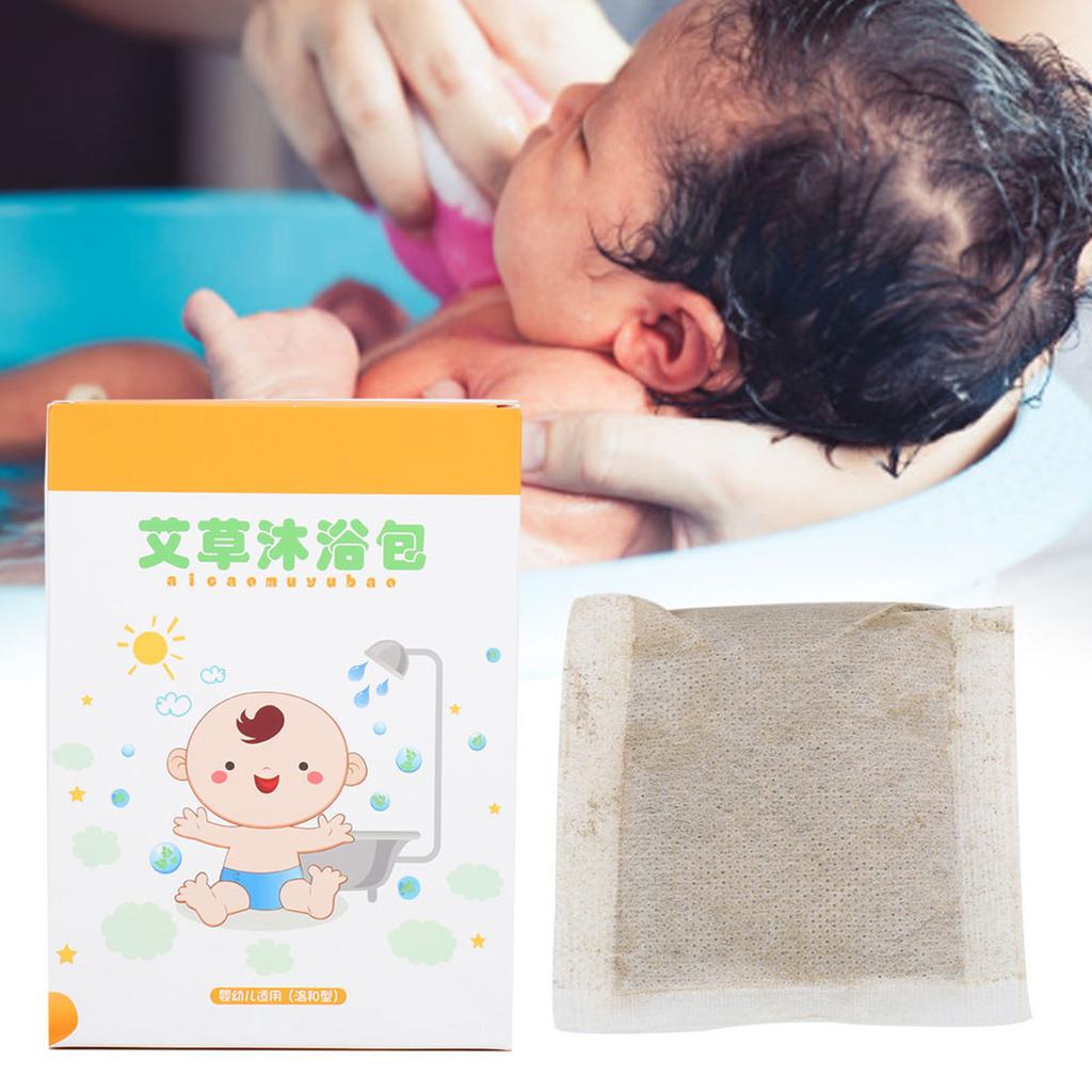 20pcs 15g Natural Moxa Wormwood Infant Baby Children Health Care Bathing Powder