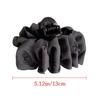 Double-sided Hair Claw Bowknot Shark Clip Fashion Bow Hairgrips  for Women Girls