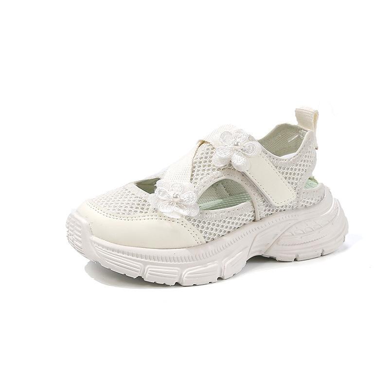 Boys Girls Breathable Mesh Sports Shoes Soft Sole Beach Sneakers for Spring Summer Autumn