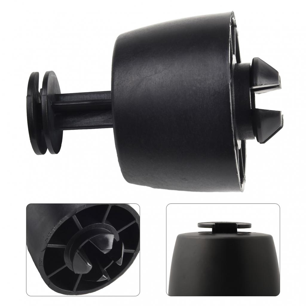 Černý plastový kryt zvedacího bodu pro Mercedes A B CLASS W168 W169 W245 OEM díl