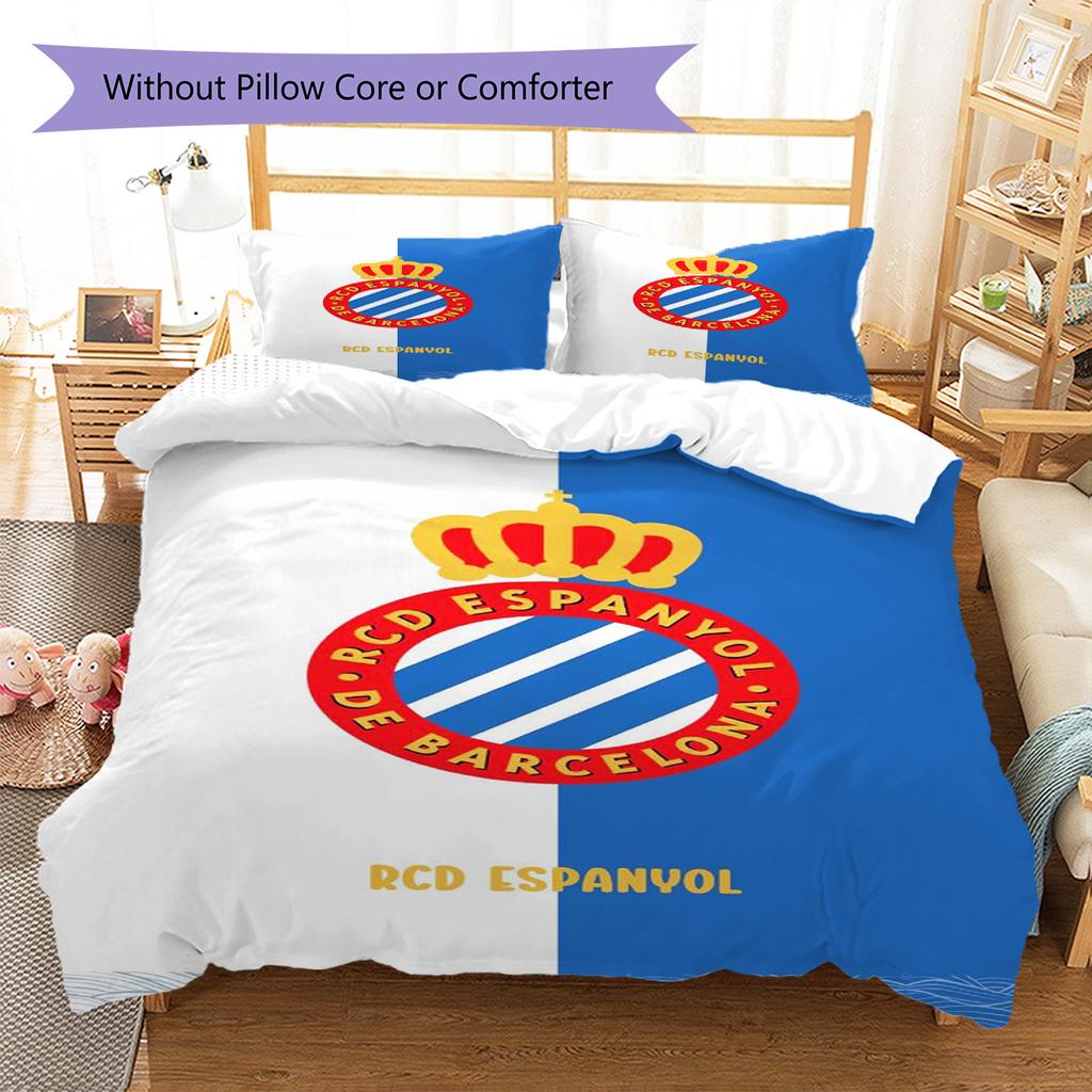 Set Biancheria da Letto con Fantasia Espagnola Copripiumino Federa Decorazione per la Casa Regalo (1 * copripiumino + 2 * federa, senza nucleo)