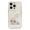 Star Puppy for Iphone17promax for Apple 16 Mobile Phone Case for 14 Korean Style Cartoon 13 Transparent 11 Anti-fall