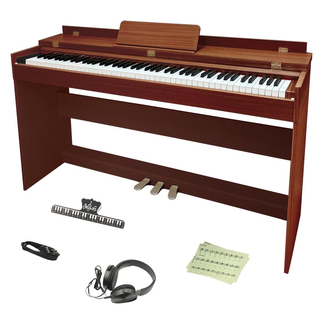 Action 88 Longeye Electronic 88 Piano Touch 3 Dustproof Flip Wooden Two Headphones Used at the Same MIDI Terminal 380 DREAM Sound 15W Speaker Japanese