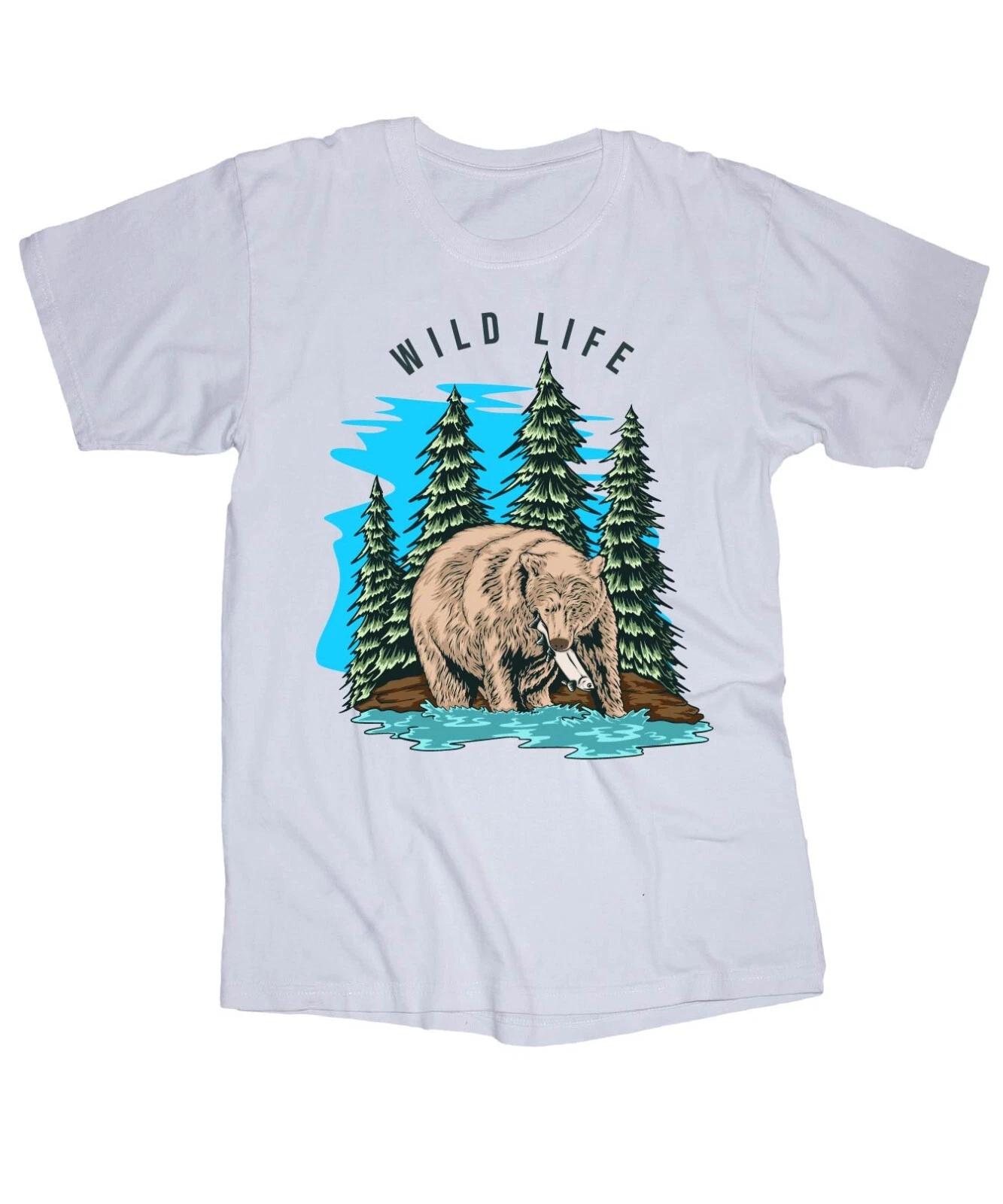 WILD LIFE Bear Salmon Fishing Mountains River Outdoors Alaska Frontier S