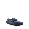 Salvatore Ferragamo Ferragamo Blue Logo Plaque Loafers Blue