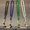 Tasbih Rosary Bracelet Ethnic Moon Star Bracelet Glass Beaded Bracelet Original Ethnic Jewelry For Prayer Counting Travel