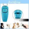 2 Multifunction 1pc In Pet 1 Clicker Whistle Dog Trainer Clicker With Keyring Pet Puppy Trainer Dog