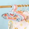Portable Clothes Hanger Kids Children Toddler Baby Coat Storage Plastic Hangers Hook Household Kid Clothing Organizer