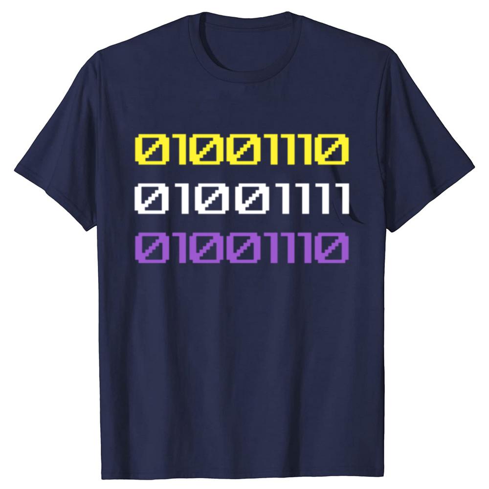 

Funny Non-binary Nonbinary Flag Graphic T-shirts Men Women s Fashion Casual Tshirt 100% Cotton Loose Oversized T Shirt Summer 5XL різнокольоровий