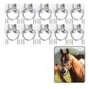 Good-Wall Mount Hitching Ring Tie , 10 Pack Stainless Steel For Horse,Block Tie Ring With Screws