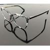RSINC Unisex Fullrim Lightweight Frame Leather Stich Optical for Men and Women,  (Black-Cart-2)