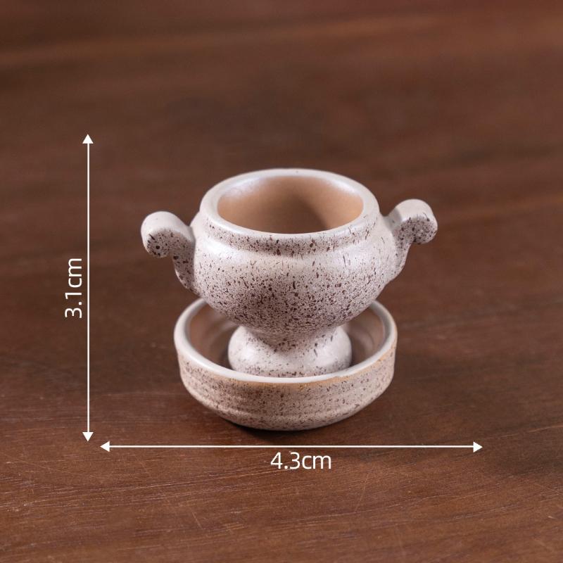 

1 шт. Кукольный домик Кухонное украшение Аксессуары для DIY Мини Глиняный горшок Тарелка Модель еды Кукольный домик Миниатюрные кухонные предметы