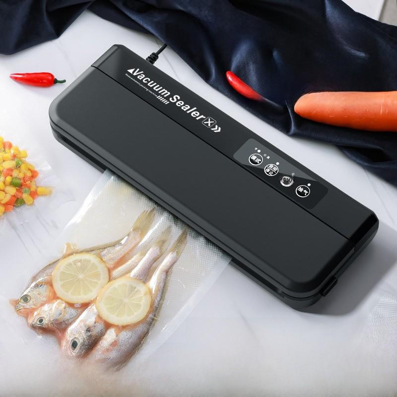 Dual-Purpose Portable Vacuum Sealer: Automatic Dry/Wet Food Packaging and Preservation Machine