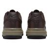 Nike Air Force 1 Luxe Marrone Basalto Sneakers Uomo Gomma Nera-Marrone Scuro DN2451-200
