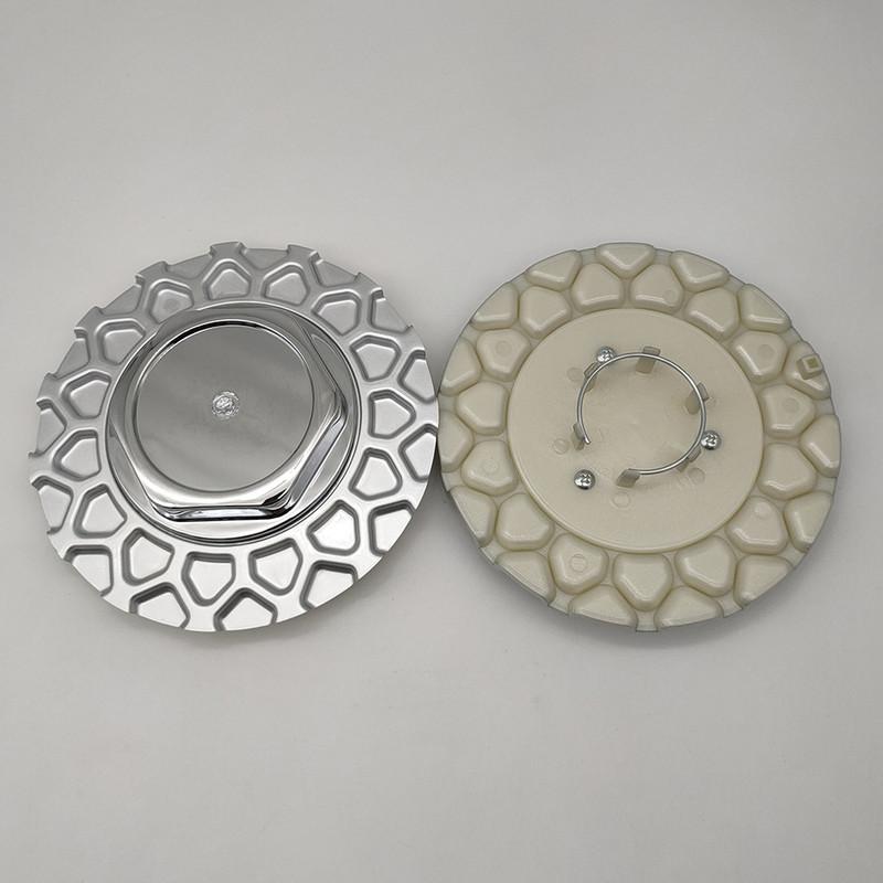 1 Pc Car Wheel Center Hub Cap Silver 6.18 Inch/2.05 Inch 157 MM/52 MM ABS Plastic Wheel Center Hub Cap For BBS 17  Sport Rims