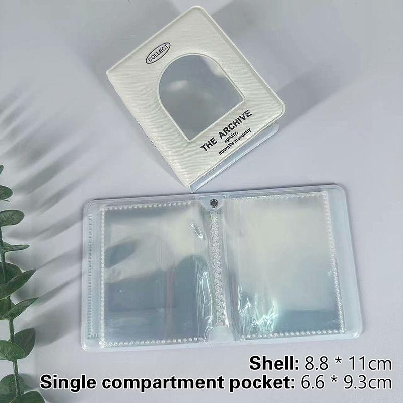 40 Positions Kpop Binder Photocards 3 Inch Love Heart Hollow Collector Book Idol Photocards Holder Book Binding Machine