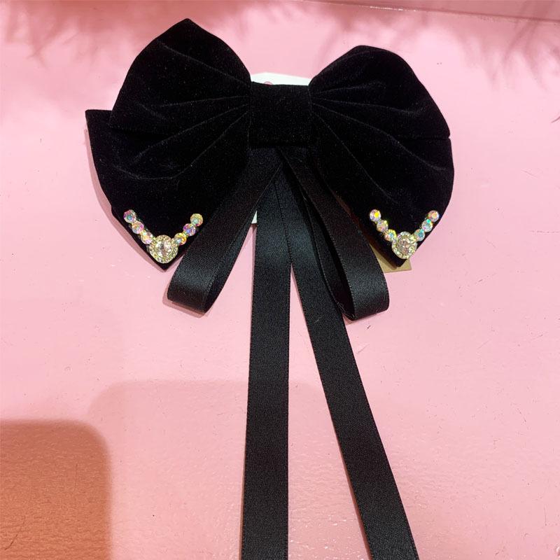 Red Big Bow Bride Wedding Engagement Toast Headgear Fugitive Princess Hair Accessories New Year Head Flower High-End Hairpin