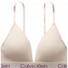 Modern Attraction Wireless Soft Support Triangle Cup Bra Women Underwear Ivory QF7456YAE