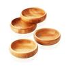 Saint Belisama Bamboo Round 6, Snack Presentation Bowl 6 Pieces Gift Wooden Bamboo Snack Bowl