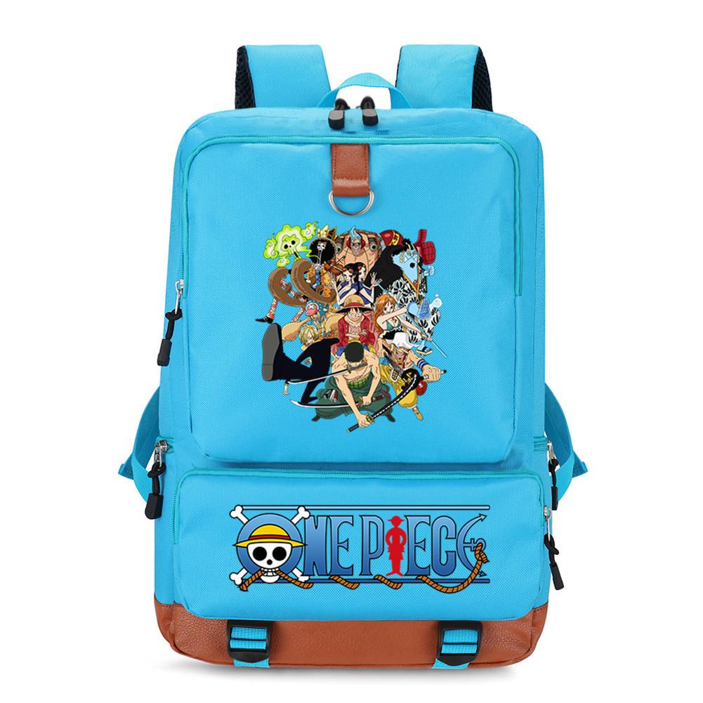 Popular Animation Peripheral Backpack Computer Bag Junior High School Students Personality Large Capacity Schoolbag