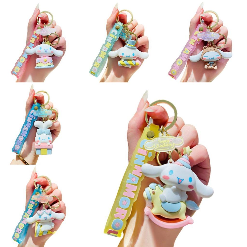 Unique Wooden Horse Cake Candle Figure Keychain Gift