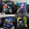 BBlue LockK Anime Cushion Cover Pillowcase Ultra Soft Skin Friendly Fabric Cloud Like Comfort Concealed Zipper