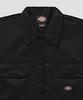 DICKIES Relaxed Crop Work Shirt Black