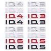 1 Peça Emblema Logo Metálico 3D ID.3 ID.4 ID.5 ID.6 ID3 ID4 ID5 ID6 Adesivos Emblema para Porta-malas Traseiro Carro EV CROZZ Acessórios