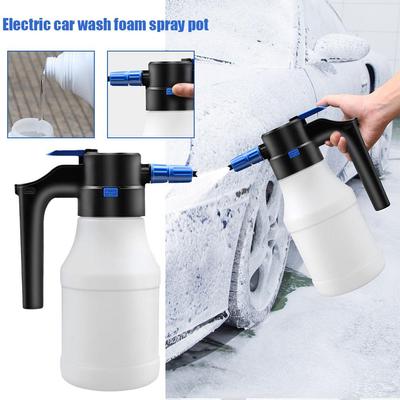 Elektrischer Schaumsprüher 1,5L Schaumgenerator Für Autowaschanlage Schaumlanze Ausdauerndes Autowaschhandtuch Schaumwäsche K4Y1