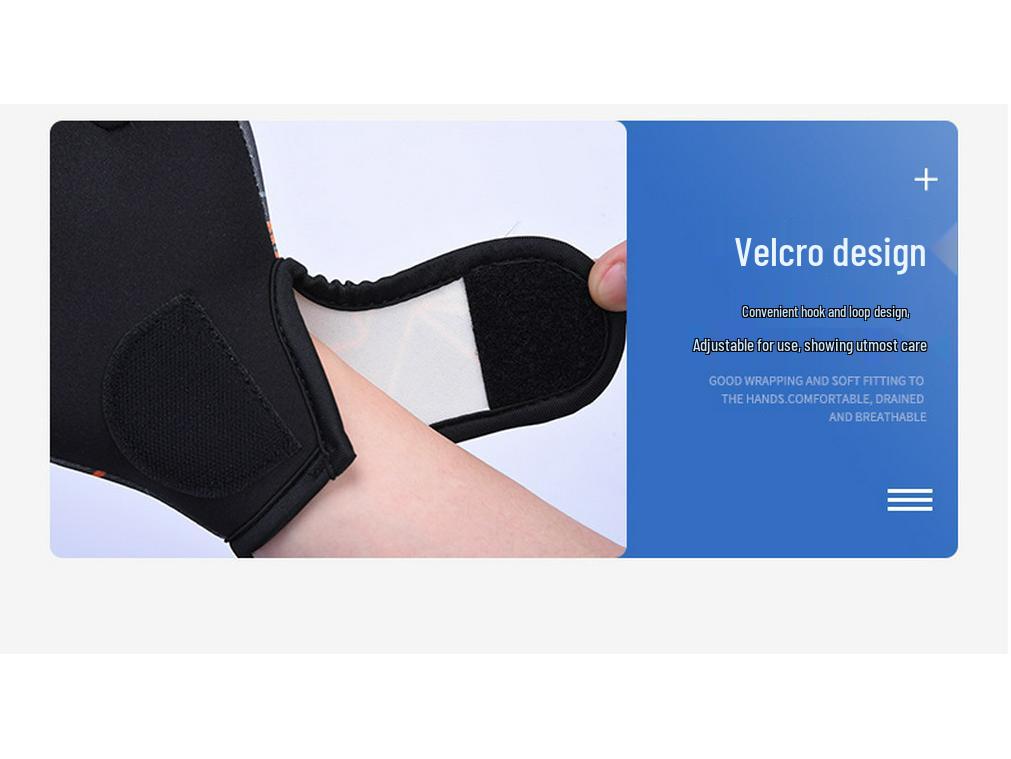 Duck Webbed Fingerless Swimming Gloves - Hand Protection for Paddling & Training