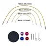 13 Pairs Interchangeable Circular Knitting Needles Set 3mm-10mm Circular Knitting Needles Knitting & Crochet Weaving Supplies