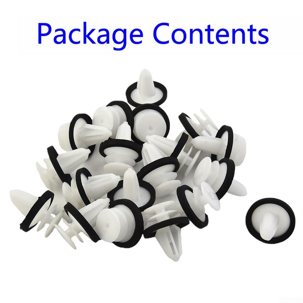 Versatile For Ford W713297S300 Door Trim Panel Clips with Sealer 20 Count