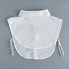 Women's Handmade Beads Fake Collar for Womens Half Shirt Blouse Tops Shirt Detachable Collar False Collar Ladies Fuax Cols