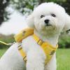 Cute Cartoon Pet Harness with Backpack Outdoor Travel Vest Type Small Meidum Dog Detachable Detachable Backpack
