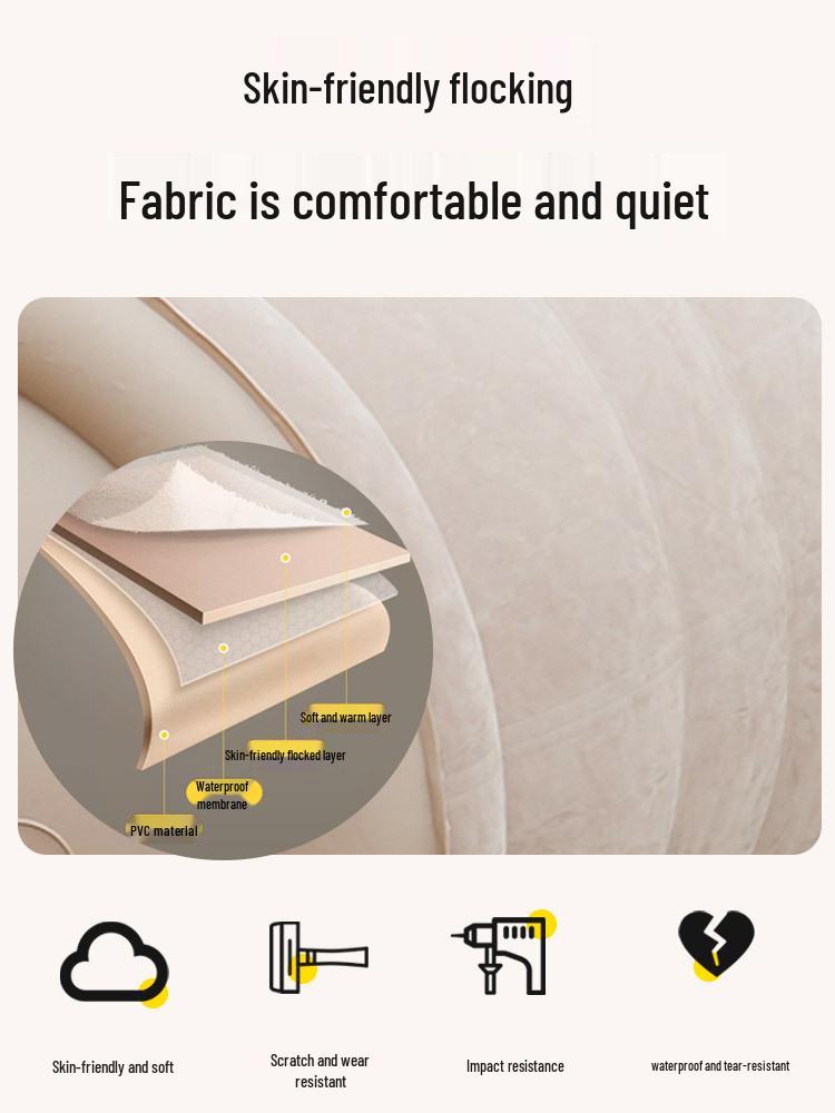 Poltrona Reclinável Inflável Portátil: Sofá de Exterior e Colchonete para Camping e Festivais