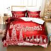 3D Merry Chrismas Fashion Bedding Set Boys Girls Twin Queen Size Duvet Cover Pillowcase Bed Kids Home Textileextile