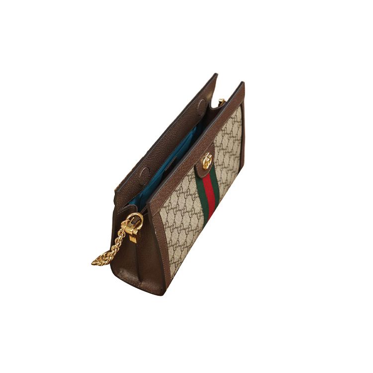 Gucci Ophidia Small Shoulder Bag GG Supreme Women Shoulder_bags Tan 503877-K05NG-8745