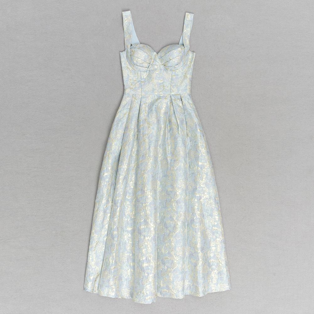 Sommer 2025 A-Linien-Abendkleid mit Spaghettiträgern